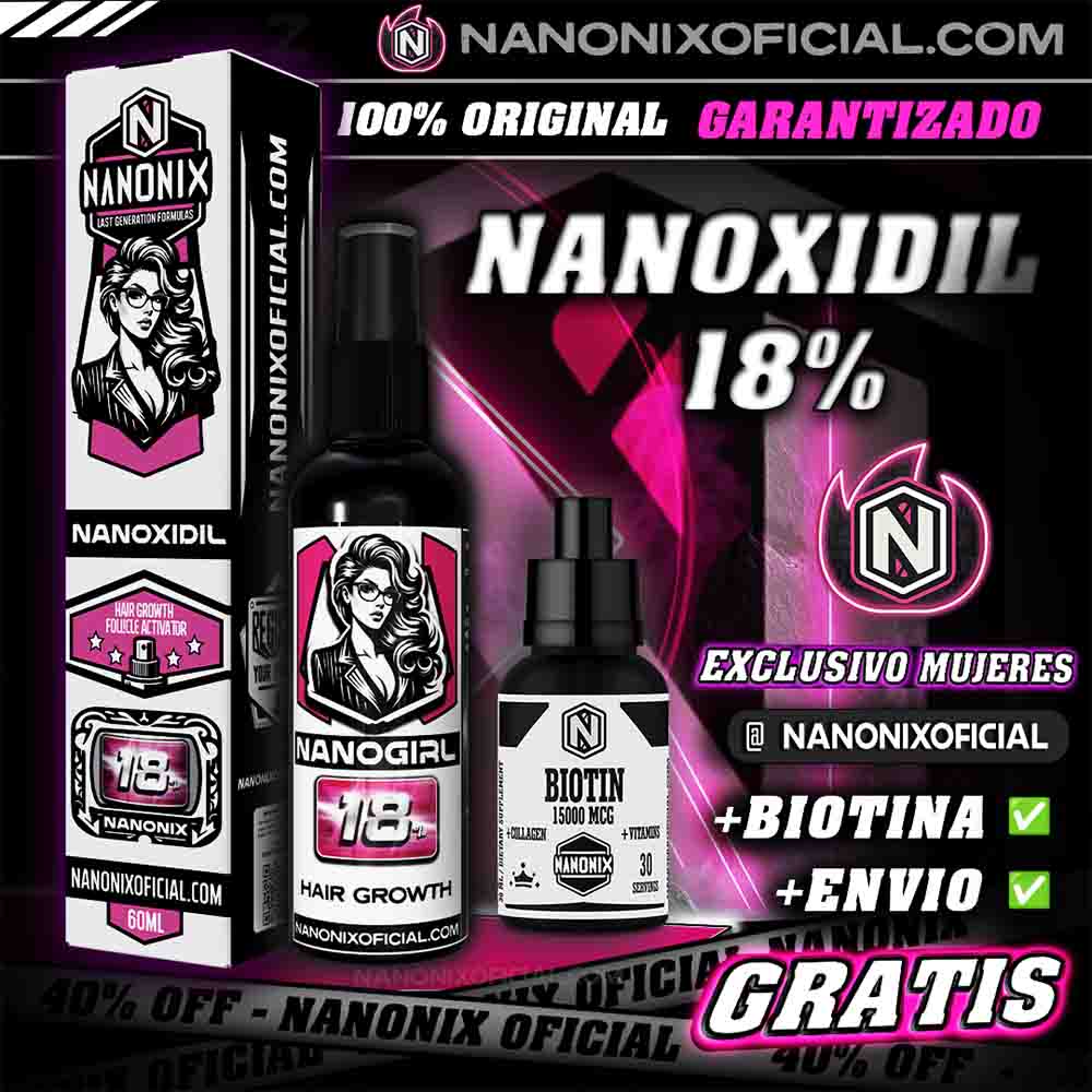 NANOGIRL 18% - NANOXIDIL